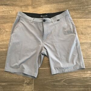 Travis Mathew Grey Golf Shorts